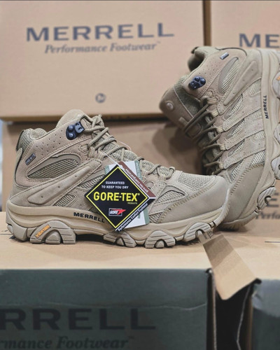بوت مرل گورتکس ویتنامی/سایز ۴۰ الی ۴۵/سه رنگجذاب/Merrell moab 3 mid GTX