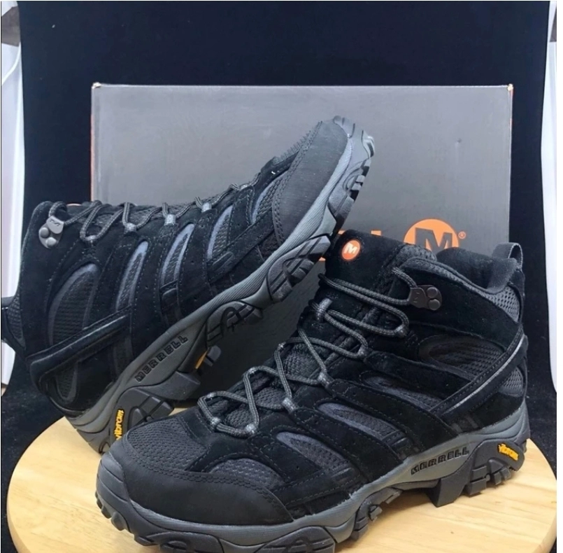 بوت مرل گورتکس ویتنامی/سایز ۴۰ الی ۴۵/سه رنگ‌جذاب/زیره ویبرام/Merrell moab 3 mid GTX