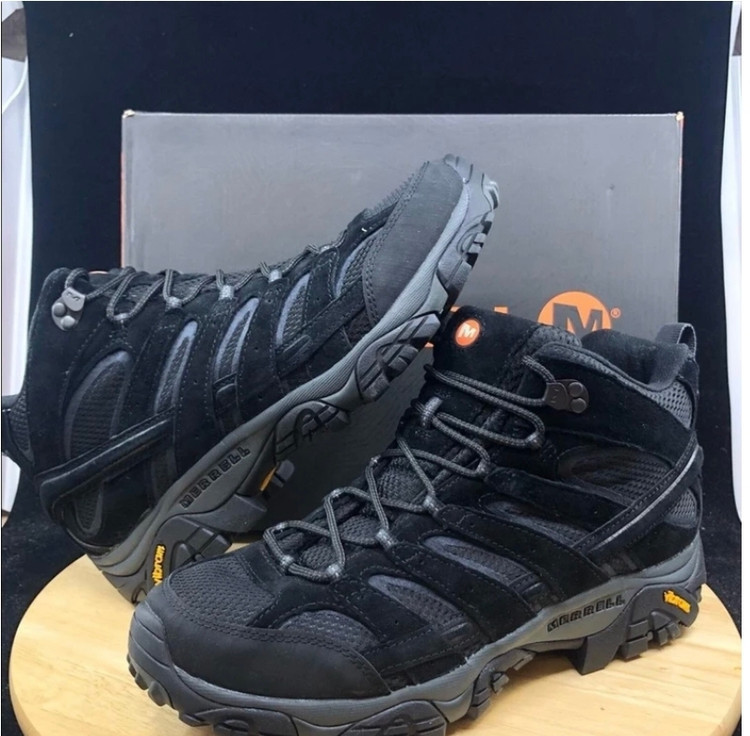 بوت مرل گورتکس ویتنامی/سایز ۴۰ الی ۴۵/سه رنگجذاب/زیره ویبرام/Merrell moab 3 mid GTX