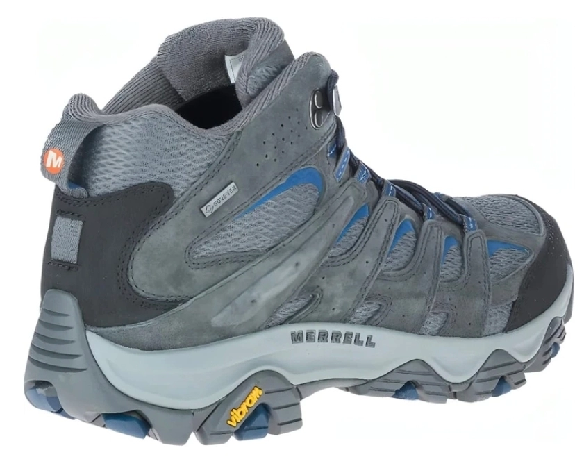 بوت مرل گورتکس ویتنامی/سایز ۴۰ الی ۴۵/سه رنگ‌جذاب/زیره ویبرام/Merrell moab 3 mid GTX