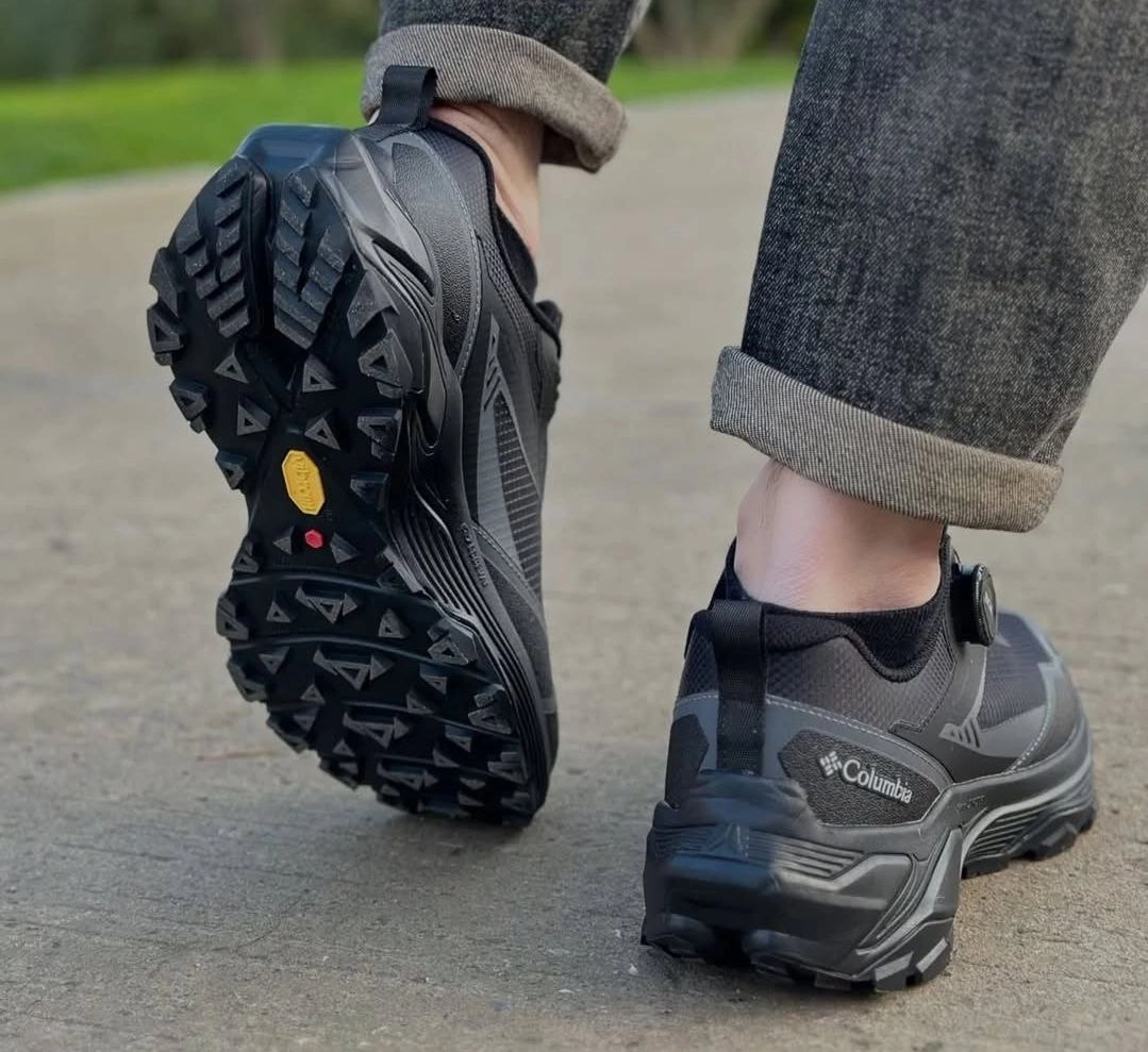 کتونی کلمبیا ویتنامی بند دیسکی گورتکس زیره ویبرام/سایز ۴۰ الی ۴۵/دو رنگ جذاب/ Columbia Boa GTX