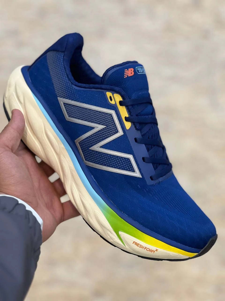 کتونی نیوبالانس ویتنام مسترکوالیتی/رنگ بندی جذاب/Newbalance fresh foamx