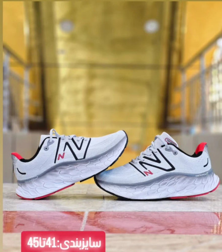 کتونی نیوبالانس مسترکوالیتی/رنگ بندی جذاب/ Newbalance fresh foam x V4