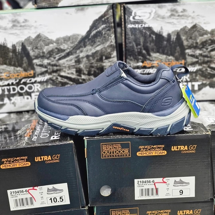 کتونی اسکیچرز بدون بند ویتنامی همراه با جعبه/Skechers Goodyear