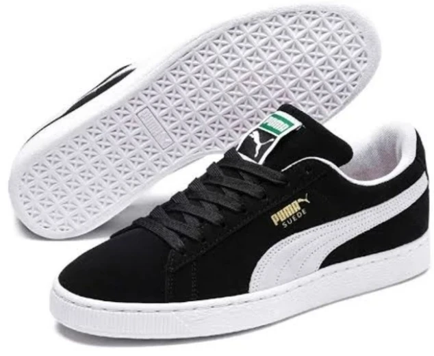 کتونی کف تخت پوما ویتنامی/سه رنگ جذاب/puma suede classic tropicalia