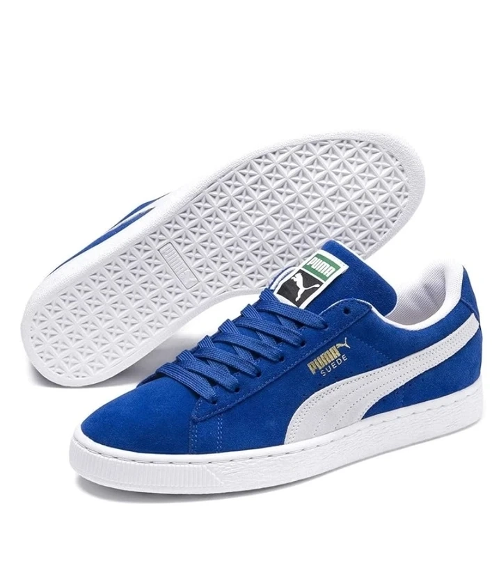 کتونی کف تخت پوما ویتنامی/سه رنگ جذاب/puma suede classic tropicalia