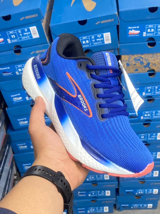 کتونی ویتنامی بروکس گلیسرین ۲۱/رنگ بندی جذاب/Brooks Glycerin 21