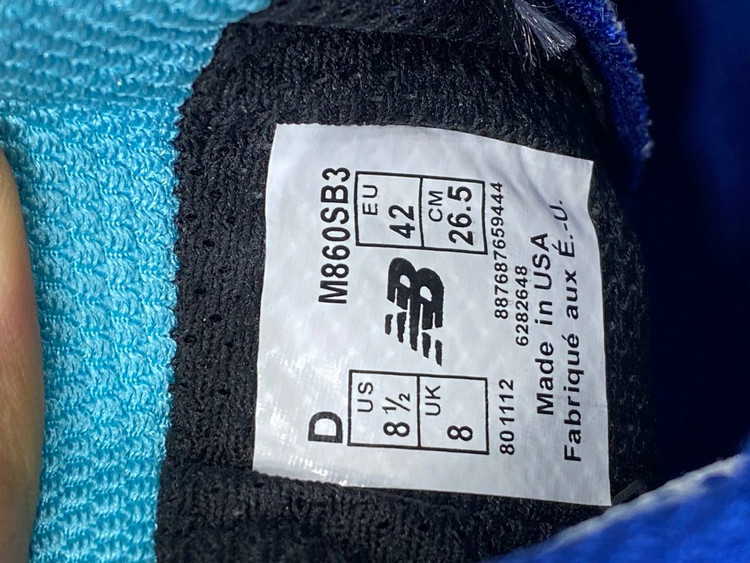 کفش با لیبل شناسنامه امریکا made in usa