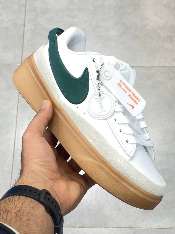 کتونی نایک بلیزر کف تخت کلاسیک/سایز ۴۰ الی ۴۵/رنگ بندی دارد/ Nike Blazer Phantom