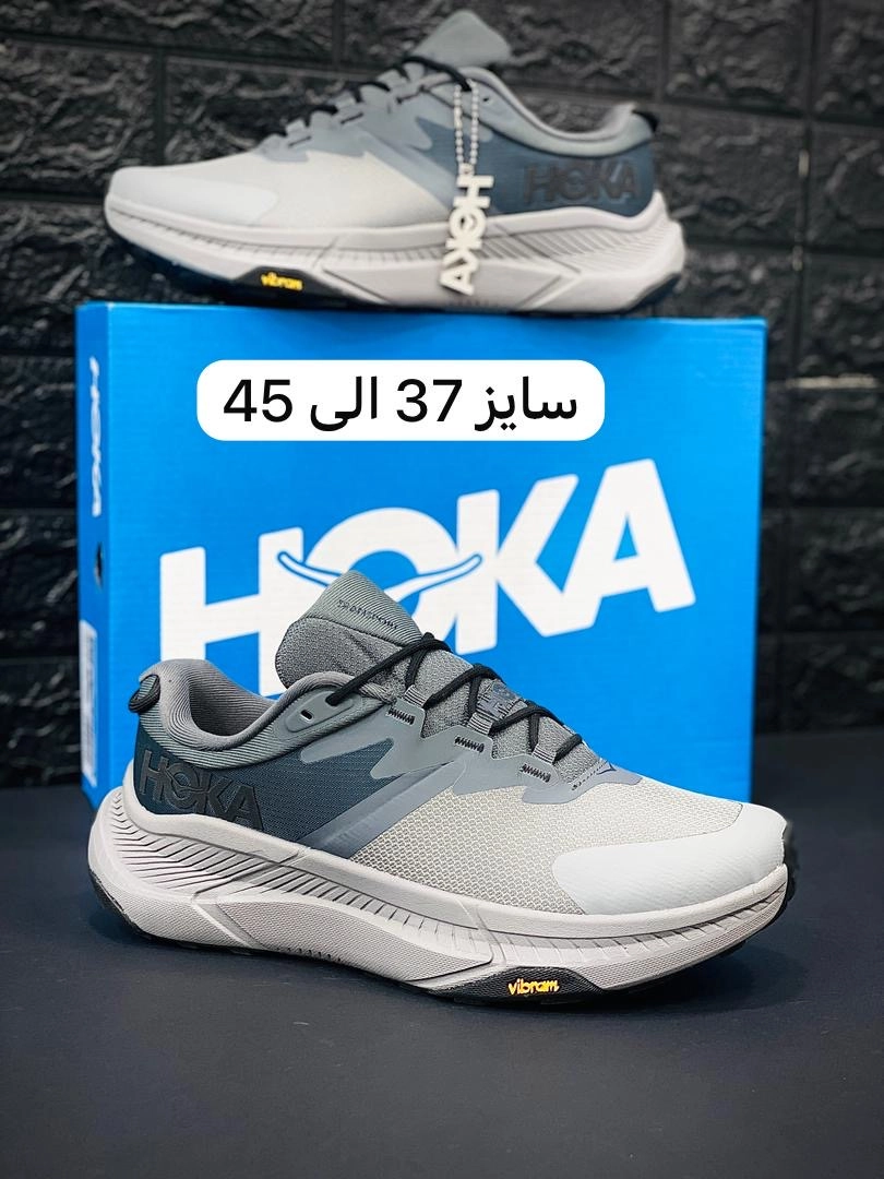 کتونی هوکا ویتنامی زیره ویبرام ضد آب/سایز زنانه و مردانه/رنگ بندی دارد/Hoka transport vibram