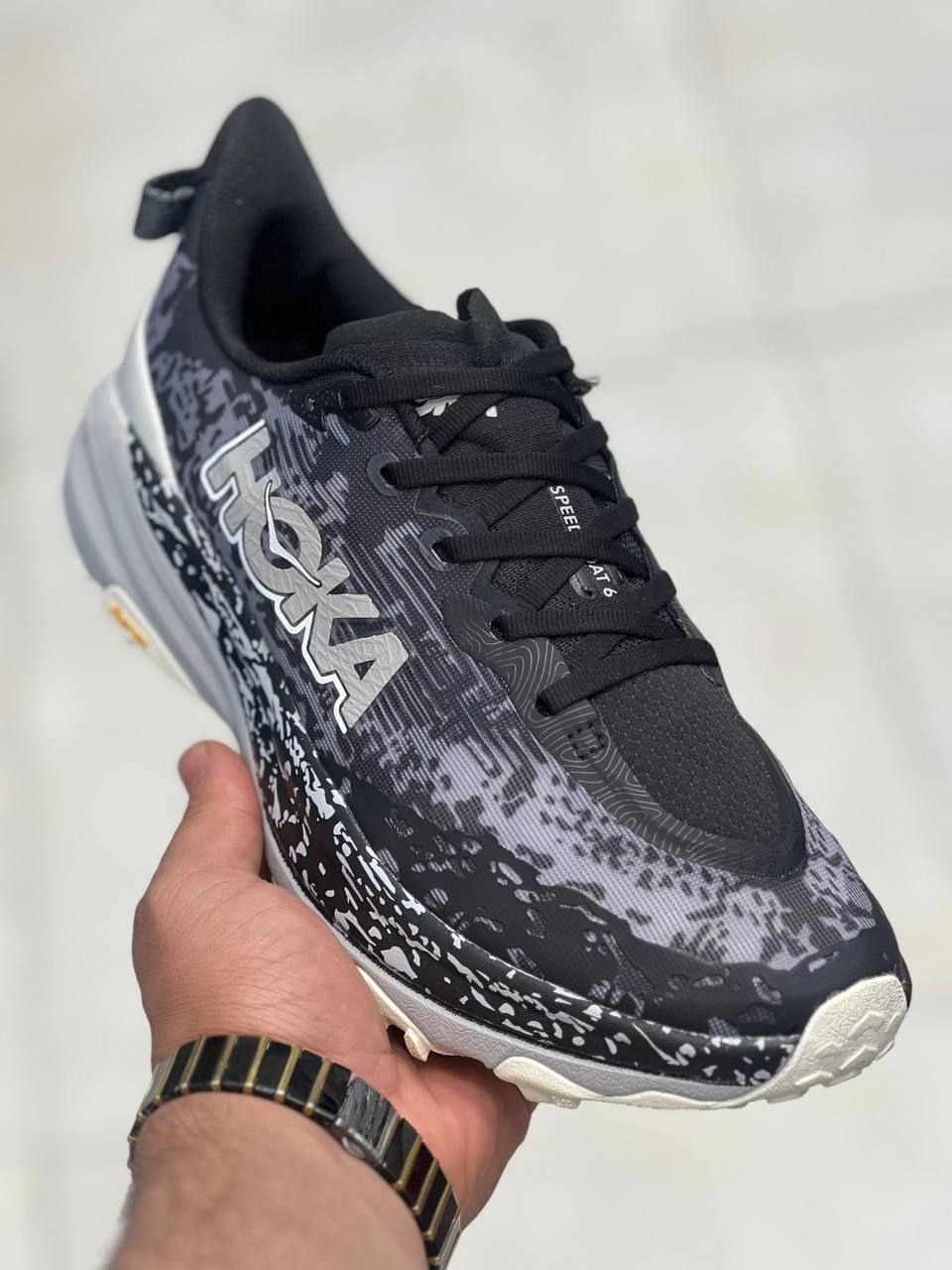 کتونی هوکا گورتکس ویتنامی زیره ویبرام/رنگ بندی و سایز بندی کامل/Hoka speed goat 6