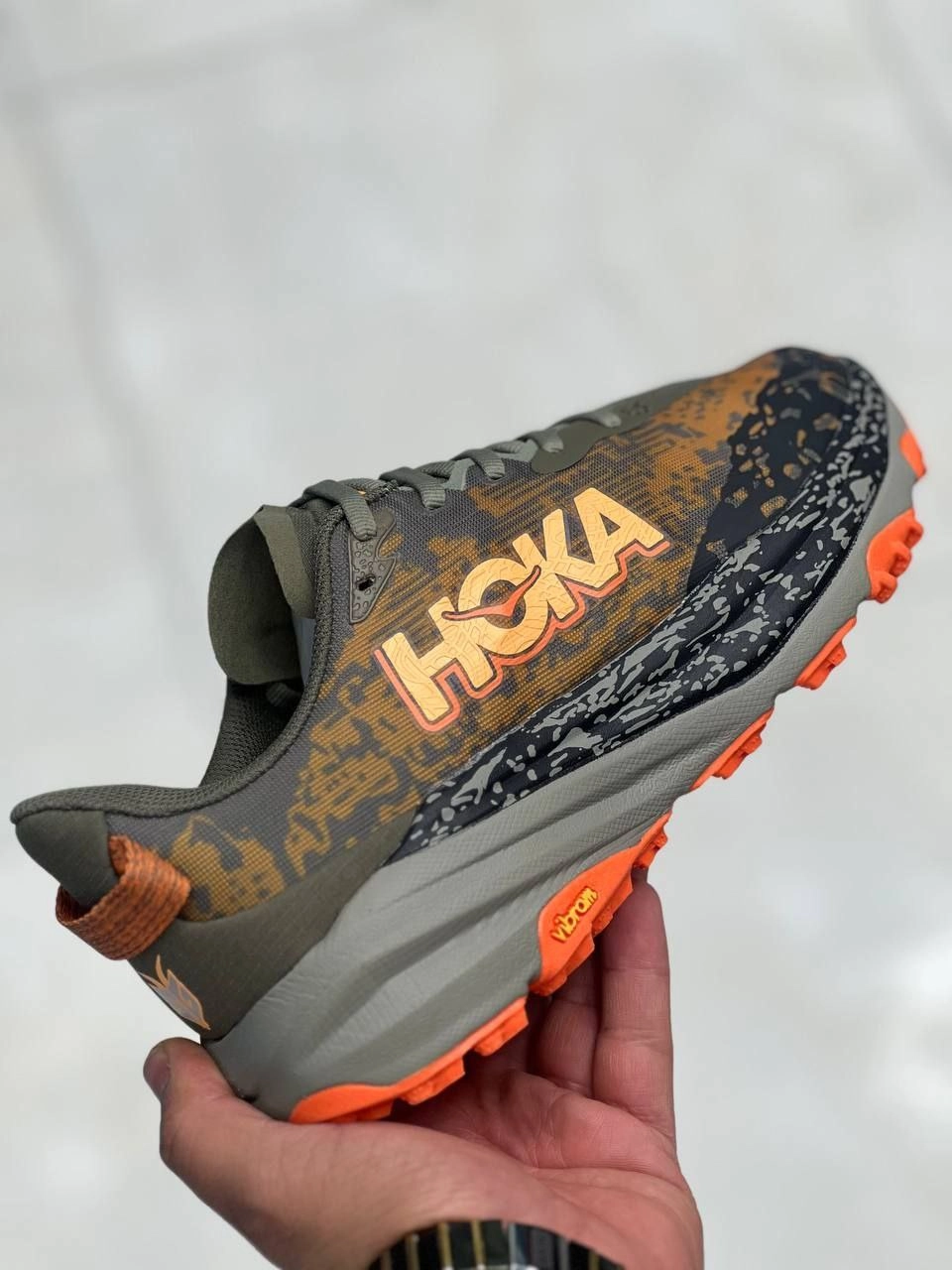 کتونی هوکا گورتکس ویتنامی زیره ویبرام/رنگ بندی و سایز بندی کامل/Hoka speed goat 6