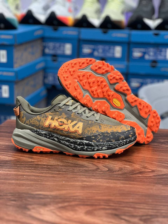 کتونی هوکا گورتکس ویتنامی زیره ویبرام/رنگ بندی و سایز بندی کامل/Hoka speed goat 6