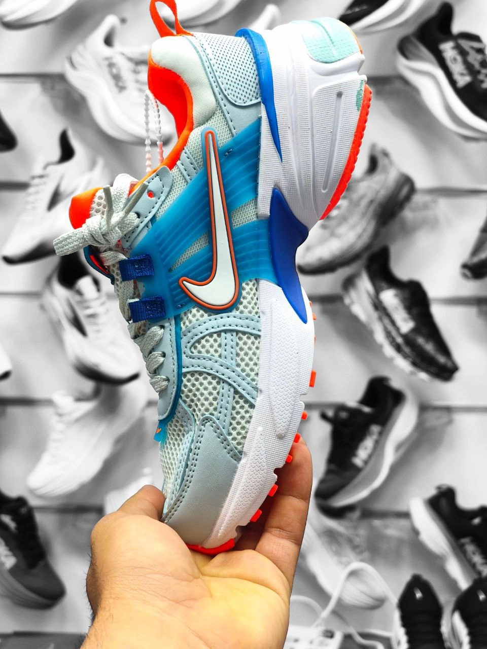 کتونی ویتنامی نایک مسترکوالیتی/ست زنانه و مردانه/رنگ بندی جذاب/Nike V2k Run