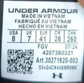 کتونی آندرآرمور ویتنامی وارداتی/سایز 40,41,42,43,44,45/Under Armour lnfinite Pro Running Shoes