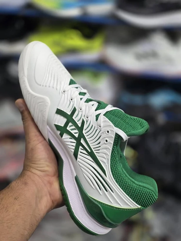 کتونی آسیکس والیبال، تنیس و پدل ویتنامی وارداتی/سایز 40,41,42,43,44,45/Asics court FF Novak LE