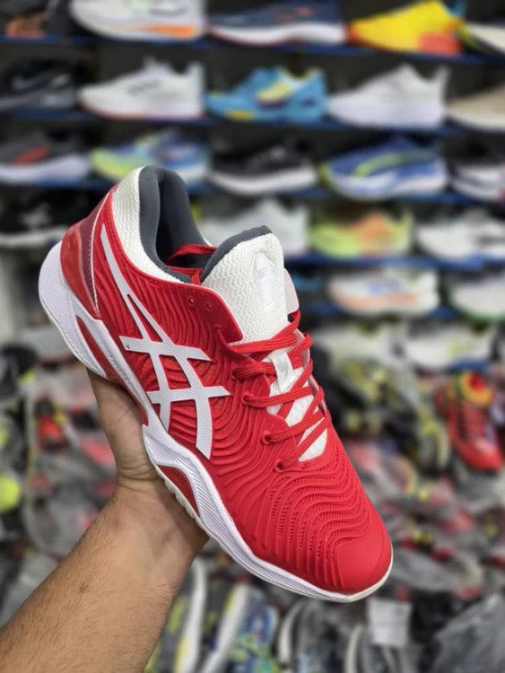 کتونی آسیکس والیبال، تنیس و پدل ویتنامی وارداتی/سایز 40,41,42,43,44,45/Asics court FF Novak LE