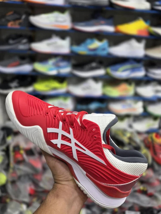 کتونی آسیکس والیبال، تنیس و پدل ویتنامی وارداتی/سایز 40,41,42,43,44,45/Asics court FF Novak LE