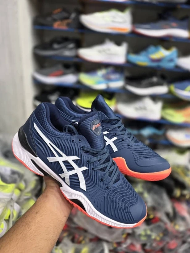 کتونی آسیکس والیبال، تنیس و پدل ویتنامی وارداتی/سایز 40,41,42,43,44,45/Asics court FF Novak LE