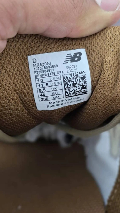کتونی نیوبالانس 530 ویتنامی وارداتی/سایز 37 الی 45/Newbalance 530