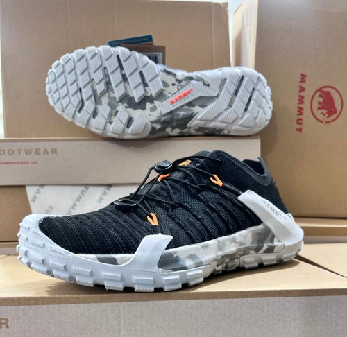 کتونی ماموت مردانه مدل Hueco Knit II Low – سبک، تنفسپذیر و مخصوص طبیعتگردی شهری