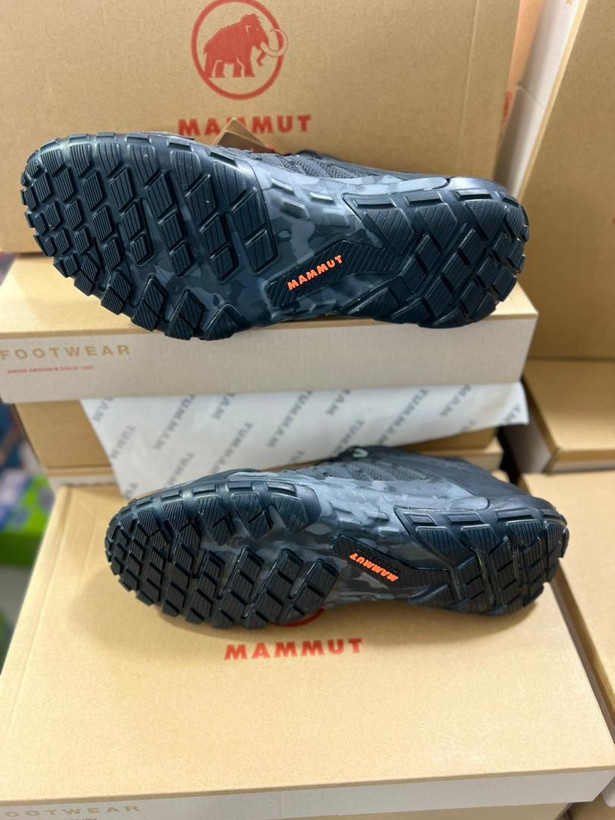 کتونی ماموت مردانه مدل Hueco Knit II Low – سبک، تنفسپذیر و مخصوص طبیعتگردی شهری