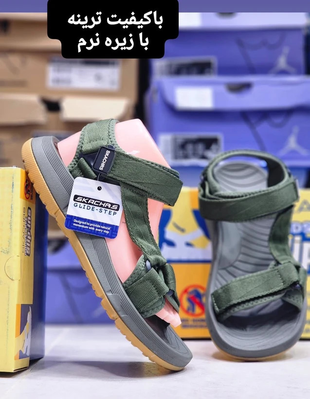 صندل اسکیچرز ویتنامی وارداتی/Skechers Sandals/سایز:38 الی 45/ فروش عمده و تک