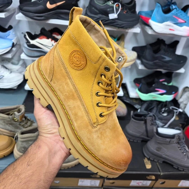 نیم‌بوت مردانه تیمبرلند ضدآب مدل Timberland Waterproof سایز 40 الی ۴۵