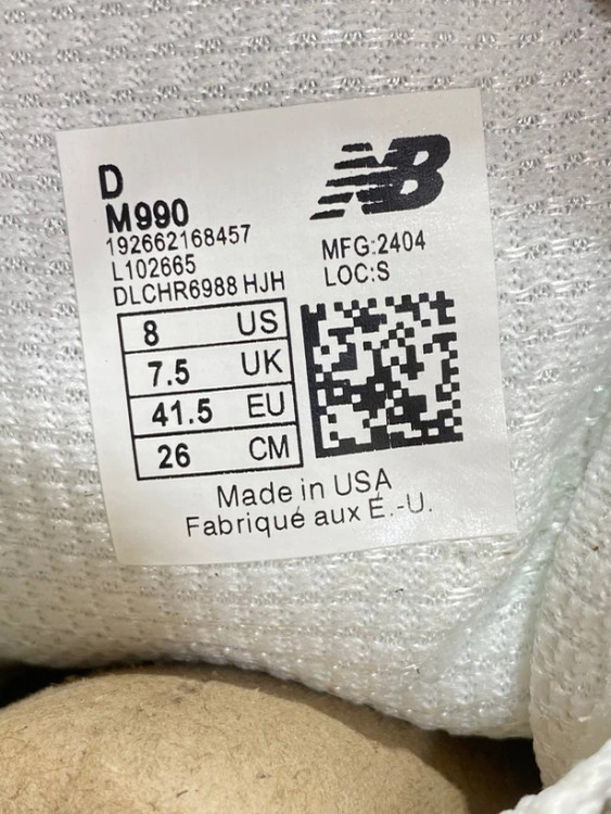 کتونی نیوبالانس ۹۹۰ ویتنامی/سایز ۴۰ الی ۴۵/Newbalance 990/ فروش عمده و تک
