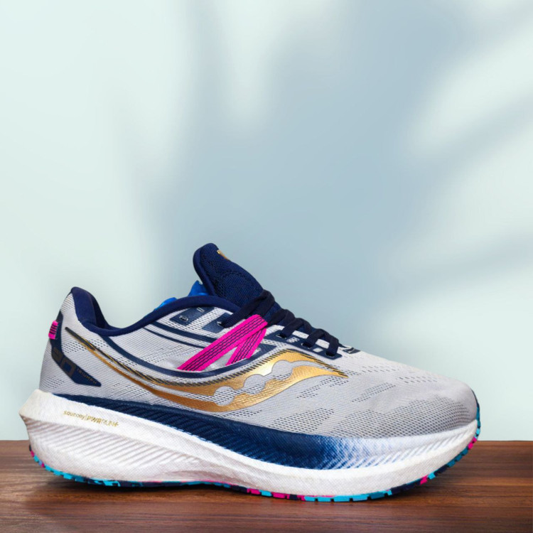 کتونی وارداتی ساکونی تریومف ۲۰ (Saucony Triumph 20) | نهایت نرمی و راحتی در دویدنهای طولانی | تک سایز ۴۳