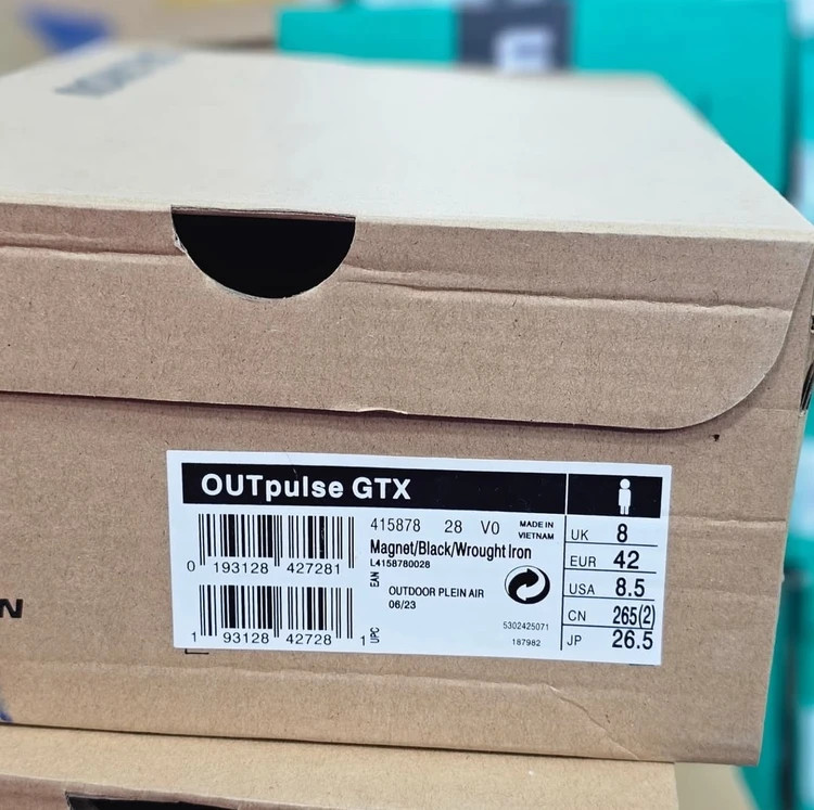 کتونی سالامون ضدآب ویتنامی مسترکوالیتی/سایز 38 الی 45/Salomon Outpulse GTX/فروش عمده و تک