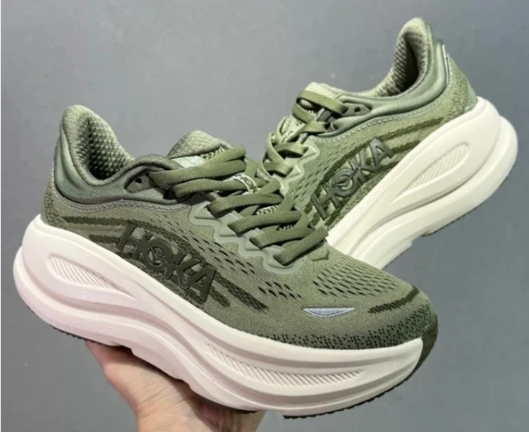 کتونی رانینگ هوکا باندی 9 ویتنامی وارداتی/سایز 40 تا 45/Hoka Bondi 9/فروش عمده و تک