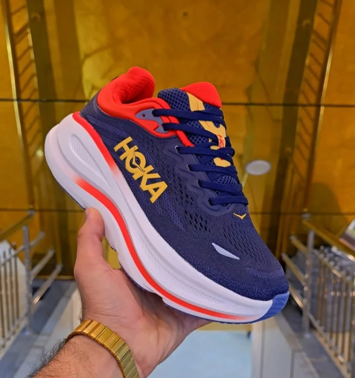 کتونی رانینگ هوکا باندی 9 ویتنامی وارداتی/سایز 36 تا 45/Hoka Bondi 9/فروش عمده و تک