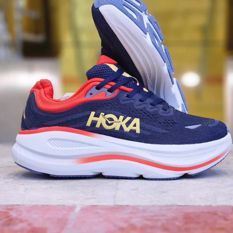 کتونی رانینگ هوکا باندی 9 ویتنامی وارداتی/سایز 36 تا 45/Hoka Bondi 9/فروش عمده و تک