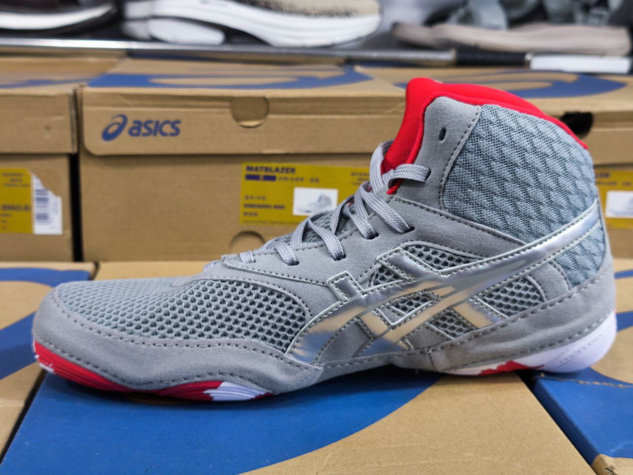 کتونی کشتی آسیکس مدل Matblazer – ویتنامی مسترکوالیتی | ASICS Matblazer Wrestling Shoes