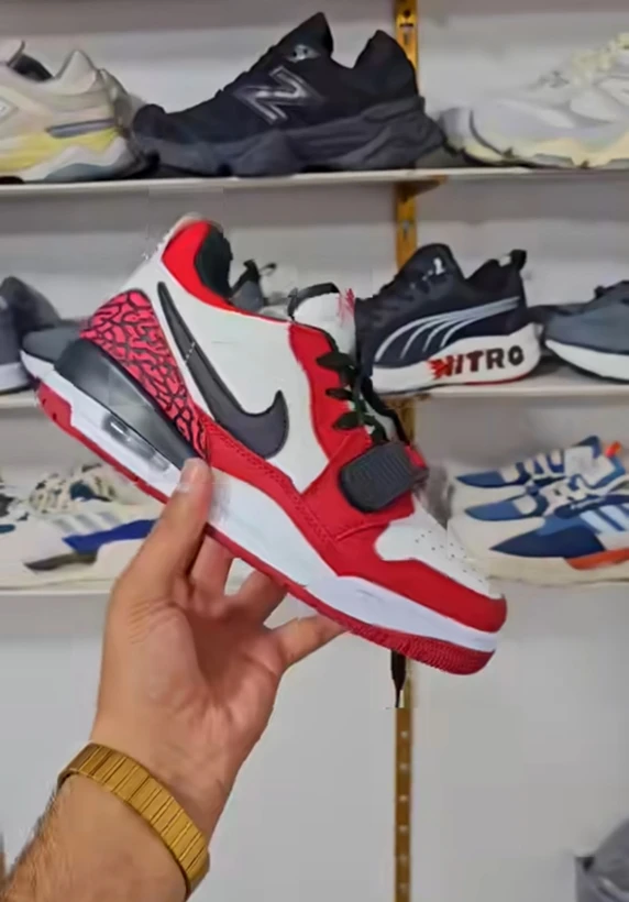 کتونی نایک ایر جردن ویتنامی وارداتی/سایز 36 الی 41/Nike Air Jordan Legacy 312Low GS/ فروش عمده و تک