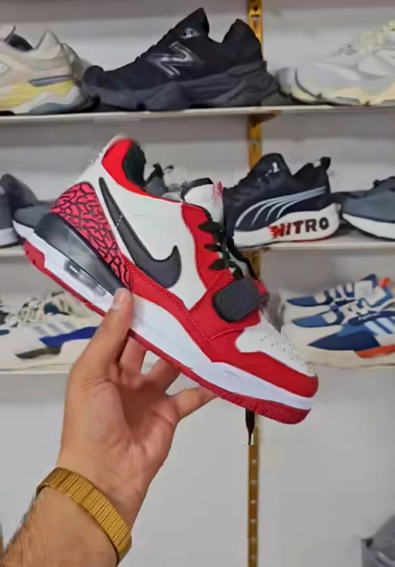 کتونی نایک ایر جردن ویتنامی وارداتی/سایز 36 الی 41/Nike Air Jordan Legacy 312Low GS/ فروش عمده و تک