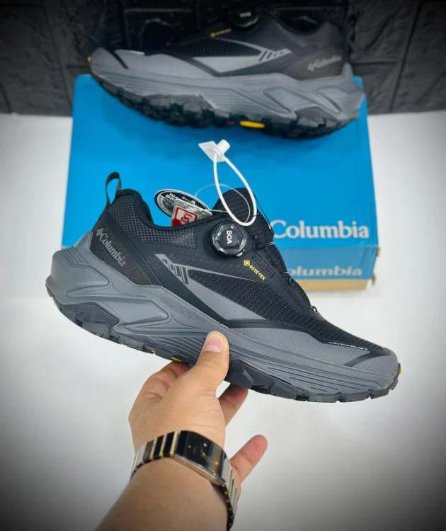 کتونی کلمبیا گورتکس با زیره ویبرام و بند دیسکی وارداتی ویتنامی/سایز 40 الی 45/ Columbia Boa GTX/ فروش عمده و تک