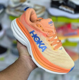 کتونی رانینگ هوکا باندی ۸ ویتنامی وارداتی/سایز 40 تا 45/Hoka Bondi 8/فروش عمده و تک