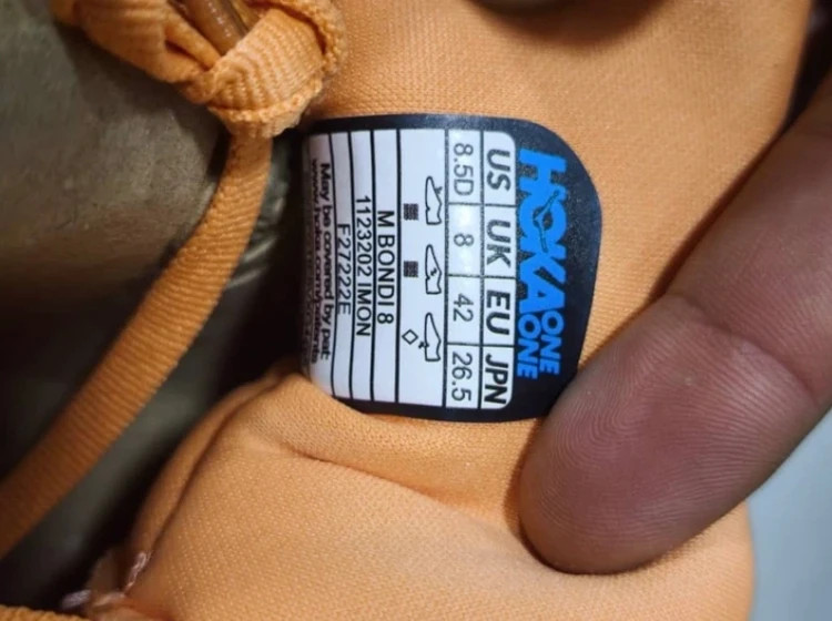 کتونی رانینگ هوکا باندی ۸ ویتنامی وارداتی/سایز 40 تا 45/Hoka Bondi 8/فروش عمده و تک