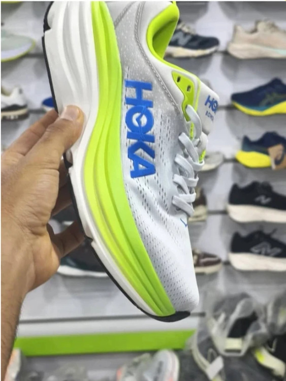 کتونی رانینگ هوکا باندی ۸ ویتنامی وارداتی/سایز 40 تا 45/Hoka Bondi 8/فروش عمده و تک