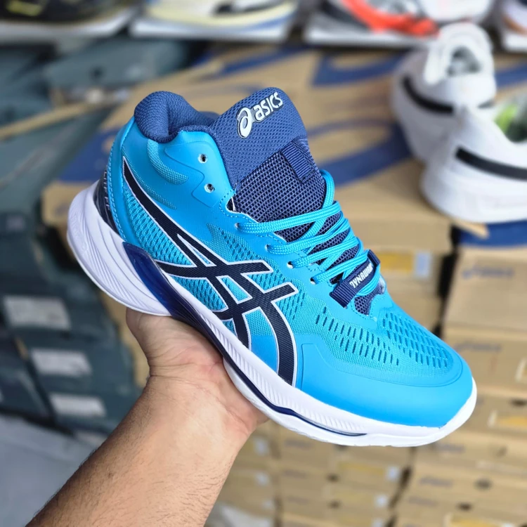 کتونی والیبالی اسیکس ویتنامی مستر کوالیتی/سایز 40 الی 45/Asics Indoor Sky Elite FF 2/فروش عمده و تک