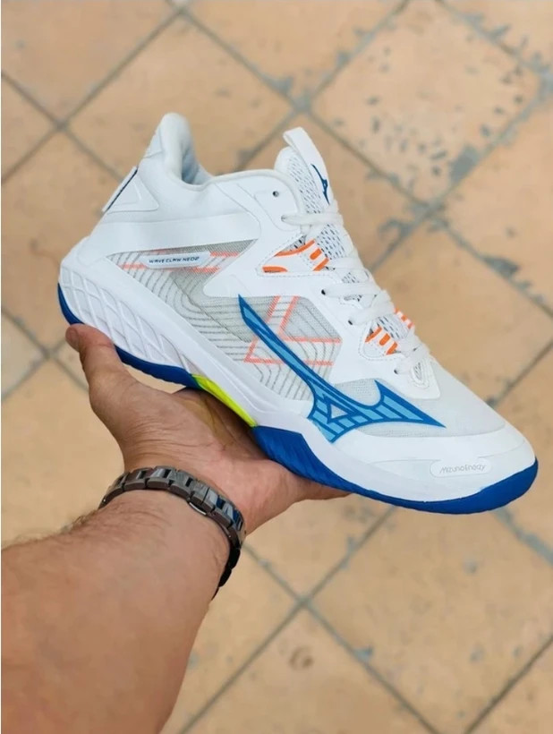 کتونی میزانو مناسب والیبال، بدمینتون، هندبال ویتنامی وارداتی/Mizauno Wave Lithning ZY/سایز 40 الی 45/ فروش عمده و تک