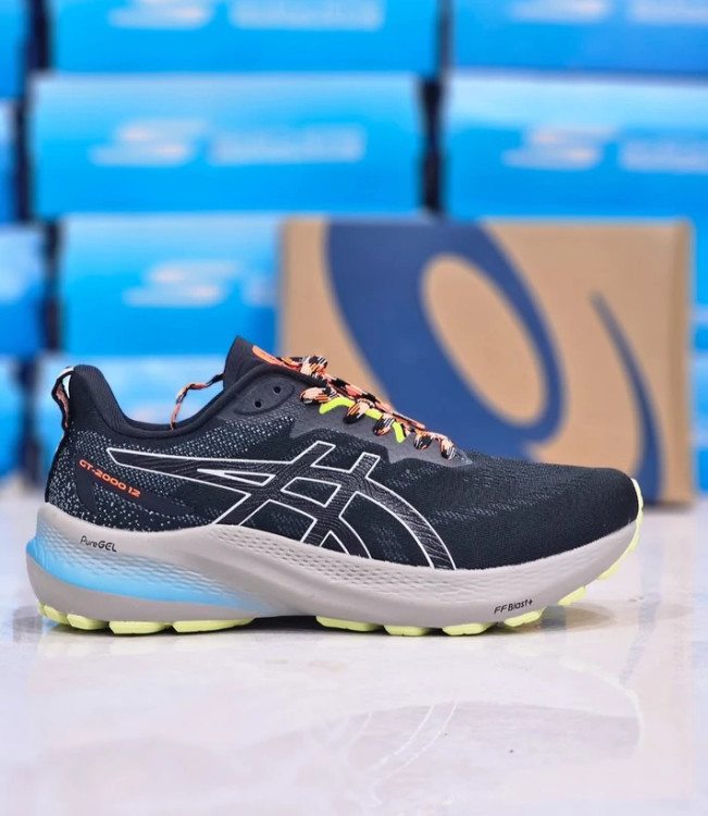 کتونی اسیکس جی تی 2000 12 ویتنامی وارداتی/سایز 39 الی 45/Asics GT-2000 12/ فروش عمده و تک