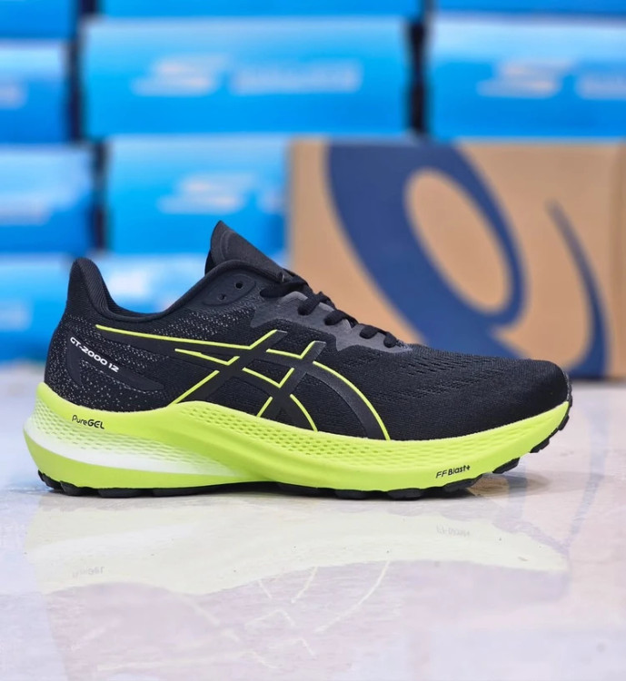 کتونی اسیکس جی تی 2000 12 ویتنامی وارداتی/سایز 39 الی 45/Asics GT-2000 12/ فروش عمده و تک