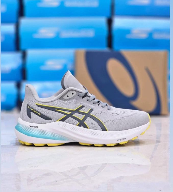 کتونی اسیکس جی تی 2000 12 ویتنامی وارداتی/سایز 39 الی 45/Asics GT-2000 12/ فروش عمده و تک