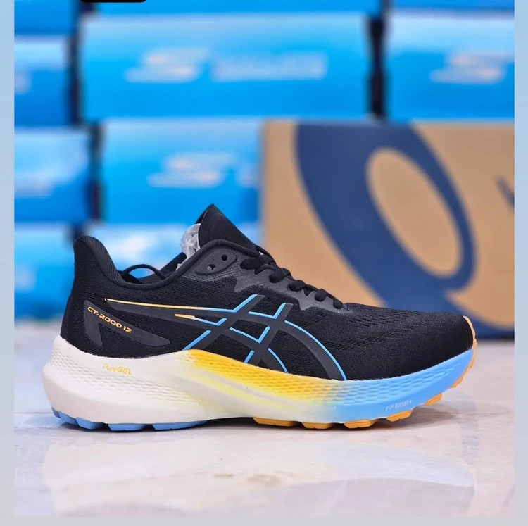 کتونی اسیکس جی تی 2000 12 ویتنامی وارداتی/سایز 39 الی 45/Asics GT-2000 12/ فروش عمده و تک