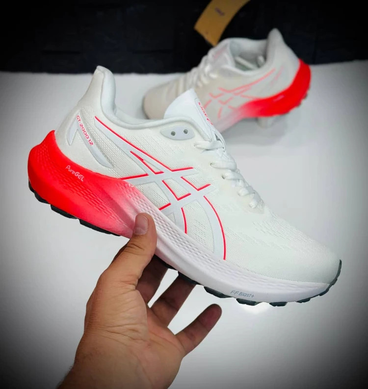 کتونی اسیکس جی تی 2000 12 ویتنامی وارداتی/سایز 39 الی 45/Asics GT-2000 12/ فروش عمده و تک