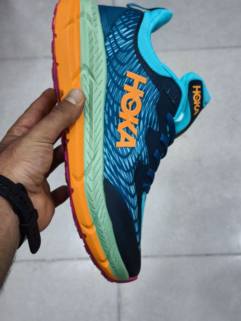 کتونی هوکا مافاته اسپید 4 ویتنامی وارداتی/Hoka Mafate Speed 4/سایز 40 الی 45/فروش عمده و تک