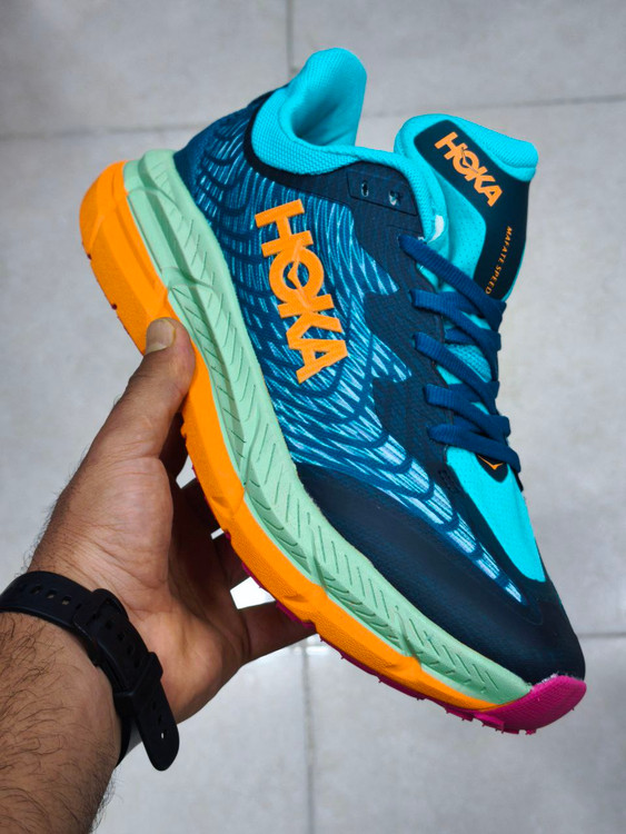 کتونی هوکا مافاته اسپید 4 ویتنامی وارداتی/Hoka Mafate Speed 4/سایز 40 الی 45/فروش عمده و تک